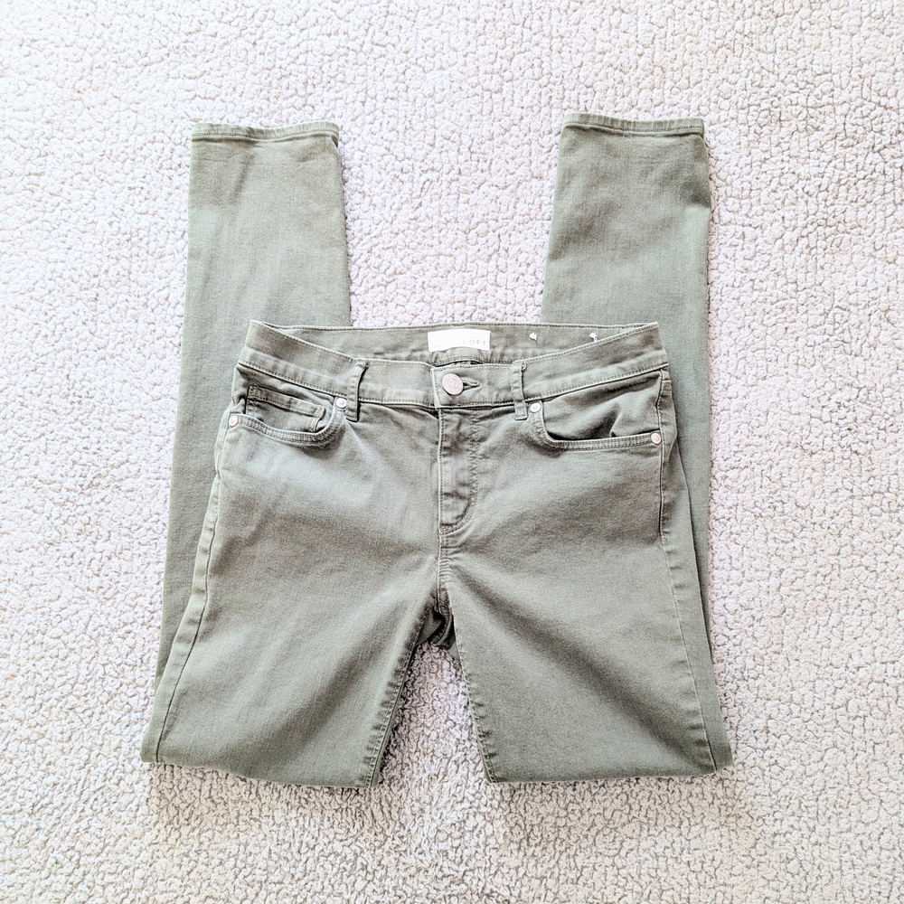 Olive Green Women's Jeans